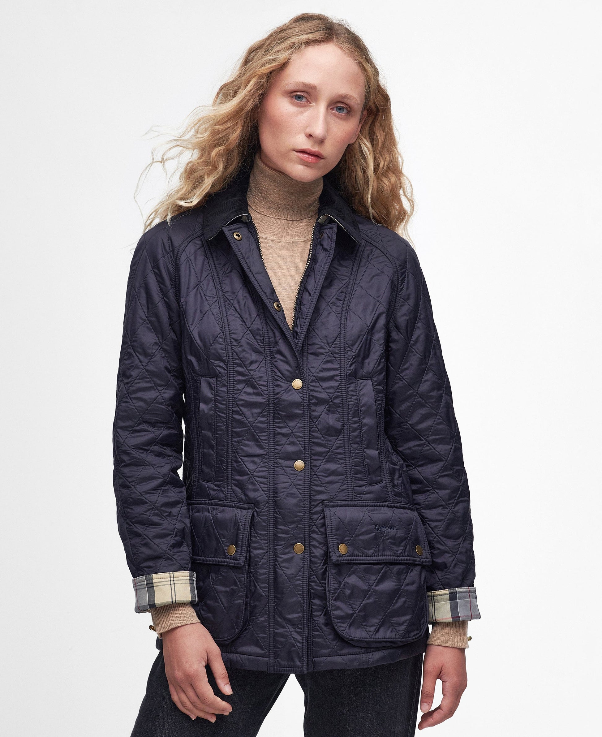 Barbour Jackets NAVY/NAVY / 6 Beadnell Polarquilt Jacket