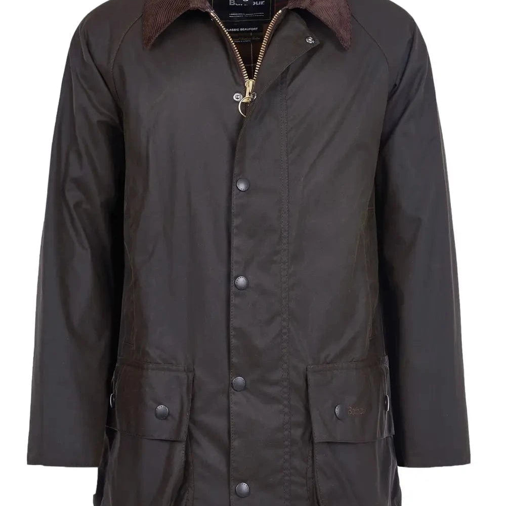 Barbour Jackets OLIVE / 38 Classic Beaufort Waxed Jacket