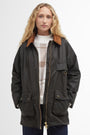 Barbour Jackets OLIVE / 4 Highclere Waxed Jacket
