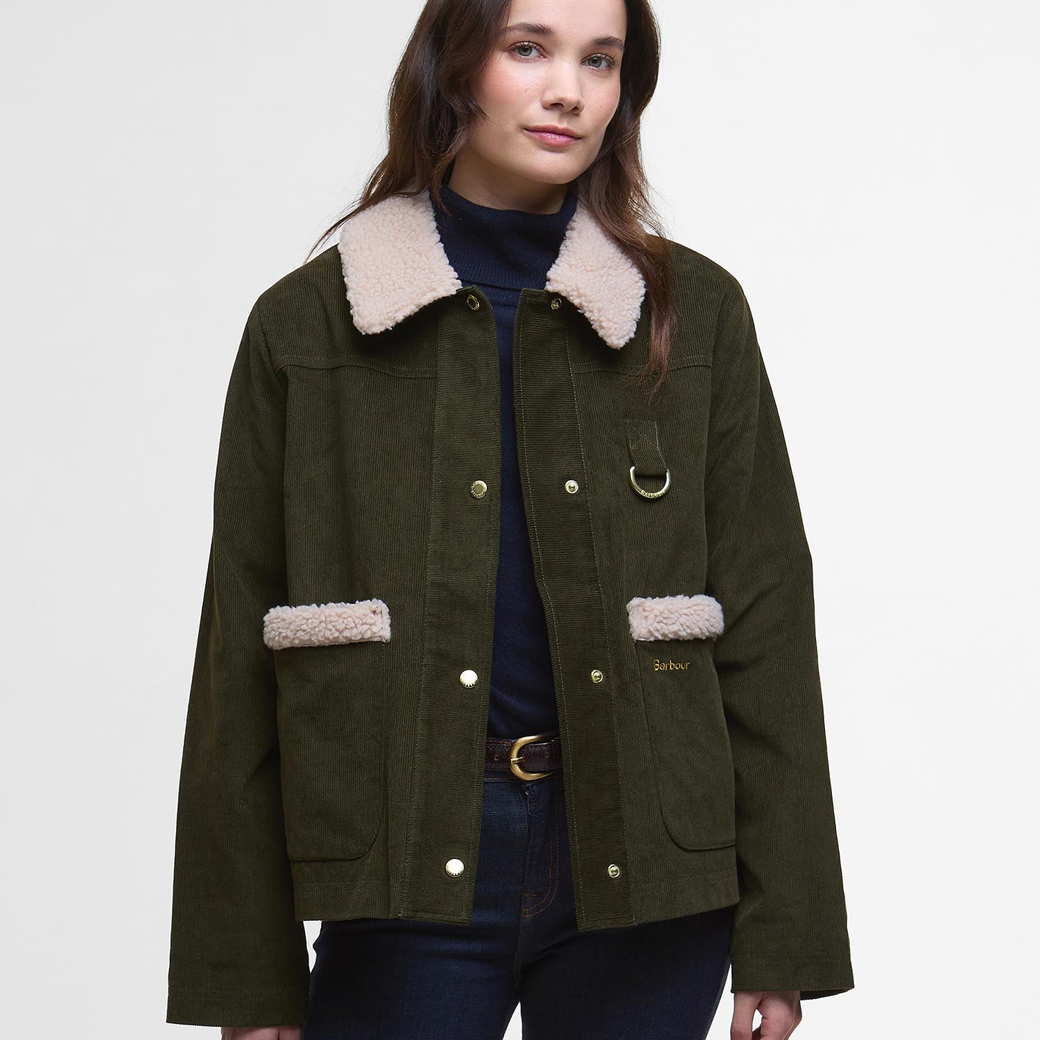 Barbour Jackets OLIVE / 4 Tabitha Casual Jacket