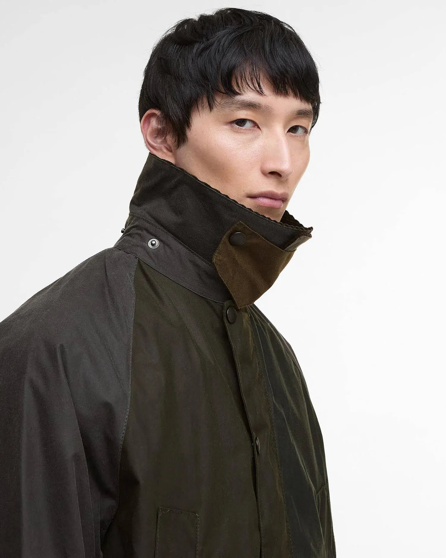 Barbour Jackets Patchwork Oversized Bedale Waxed Jacket