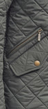 Barbour Jackets Powell Quilt in Sage