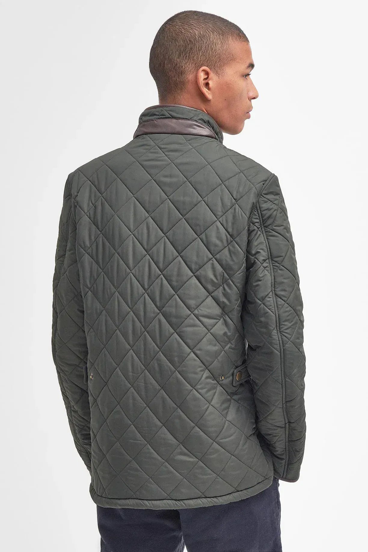 Barbour Jackets Powell Quilt in Sage