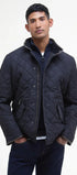 Barbour Jackets Powell Quilted Jacket in Navy
