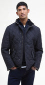Barbour Jackets Powell Quilted Jacket in Navy