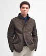 Barbour Jackets Powell Quilted Jacket in Olive