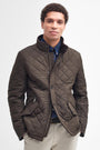 Barbour Jackets Powell Quilted Jacket in Olive