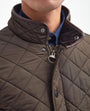Barbour Jackets Powell Quilted Jacket in Olive
