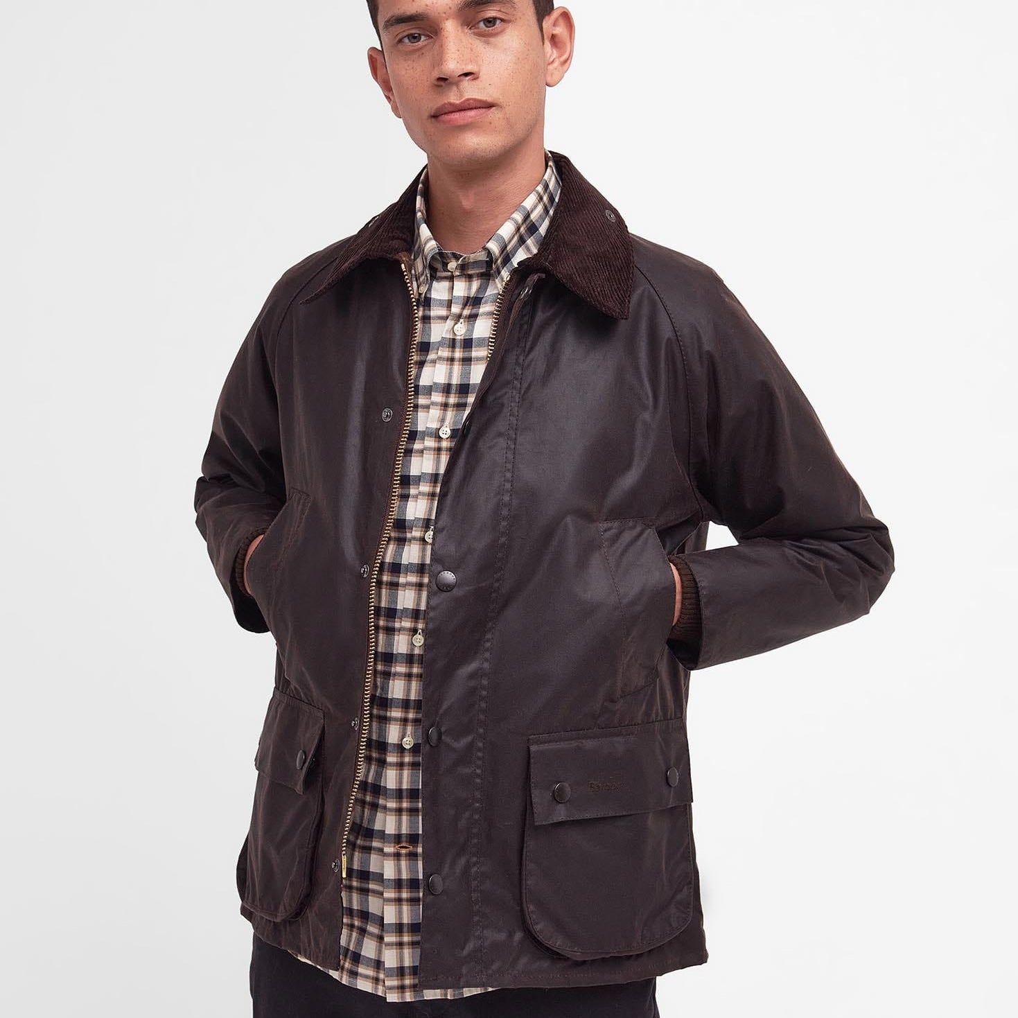 Barbour Jackets RUSTIC / 46 Bedale Waxed Jacket