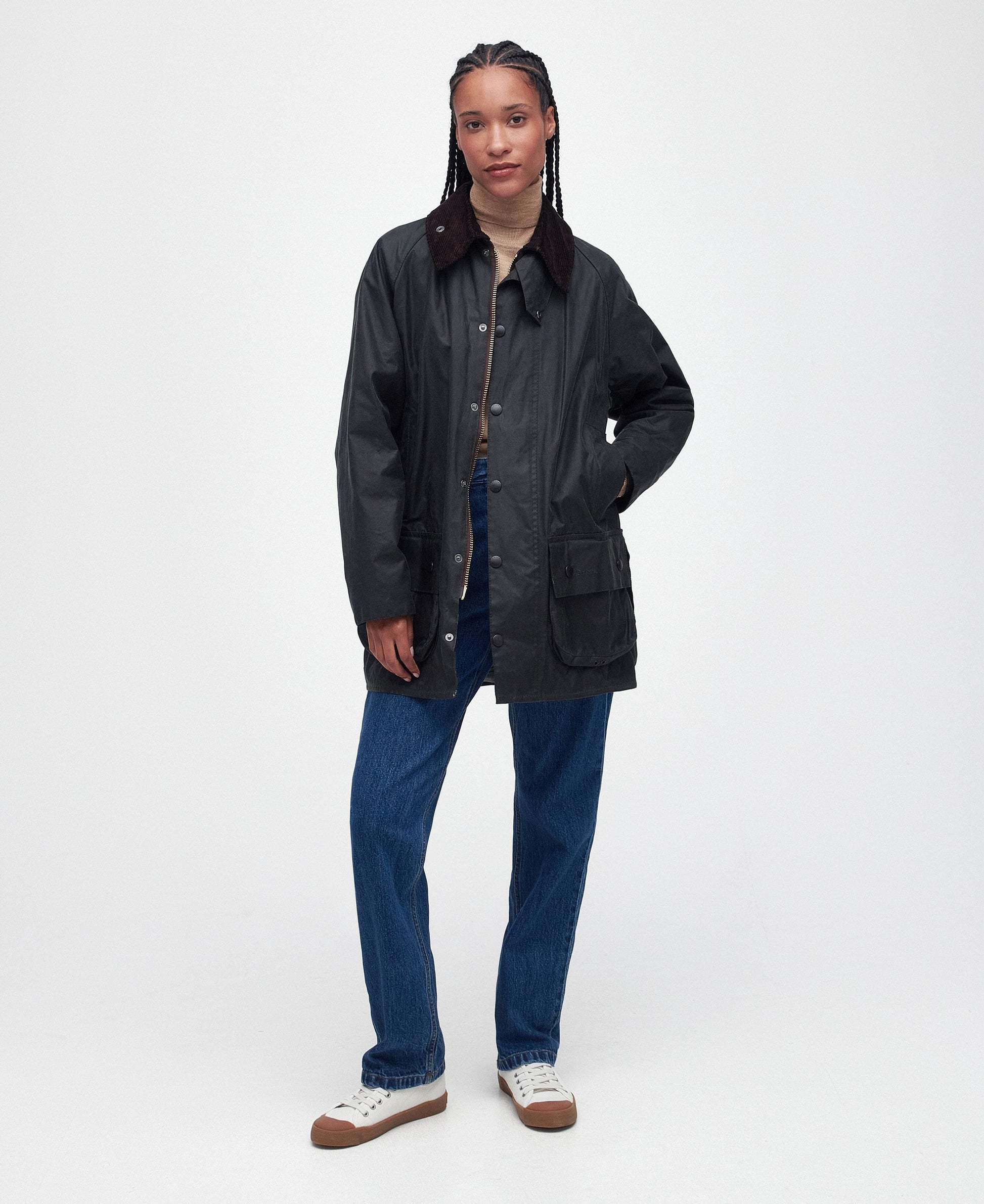 Barbour Jackets SAGE / 34 Beaufort Waxed Jacket