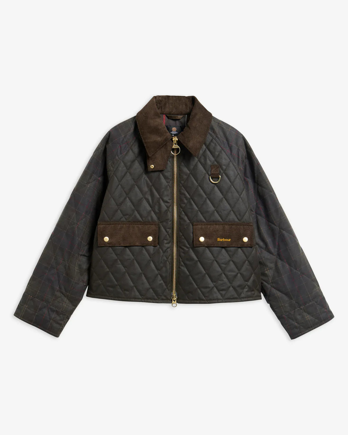 Barbour Jackets Tartan Reimagined Icons Tartan Quilted Spey Waxed Jacket