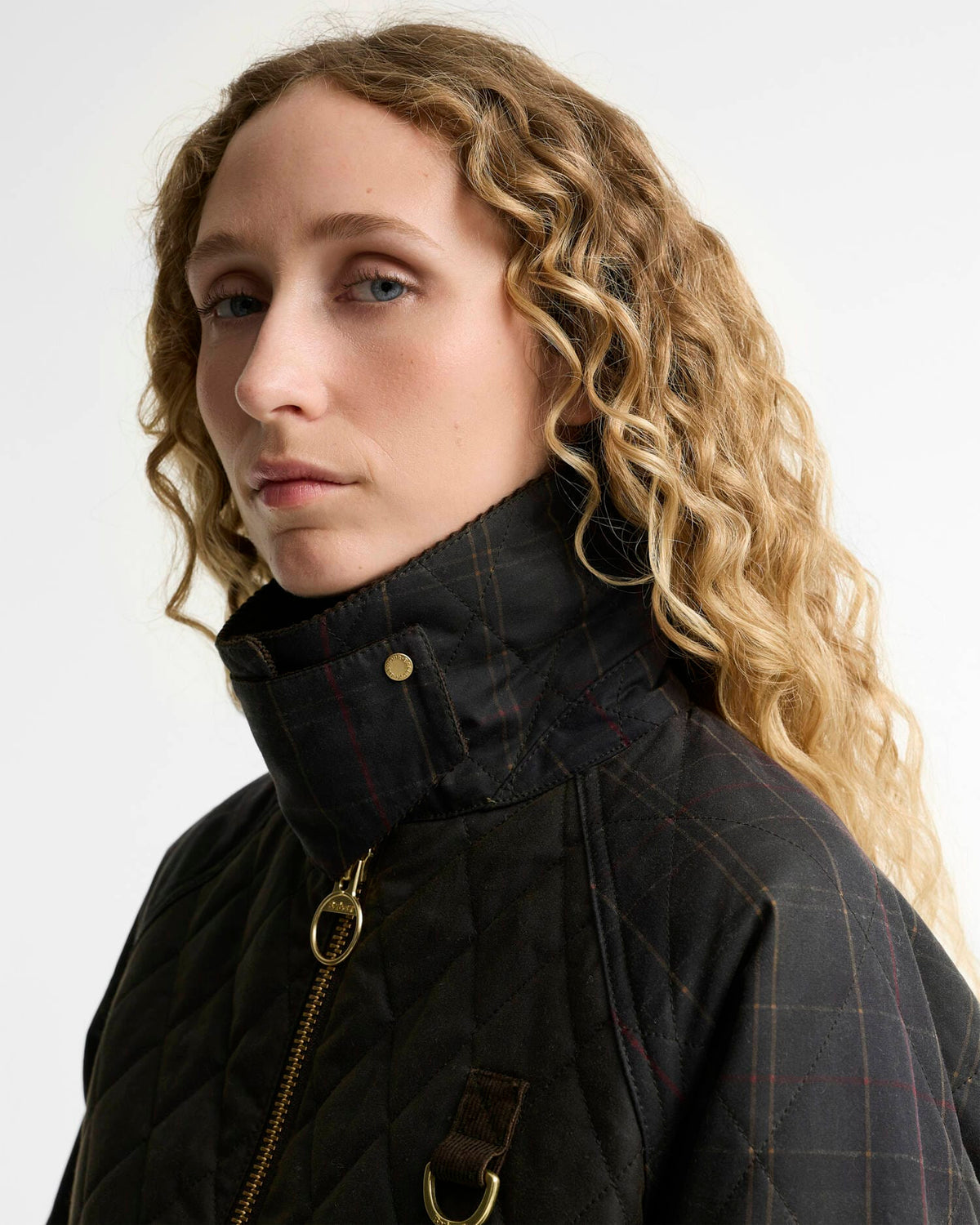 Barbour Jackets Tartan Reimagined Icons Tartan Quilted Spey Waxed Jacket