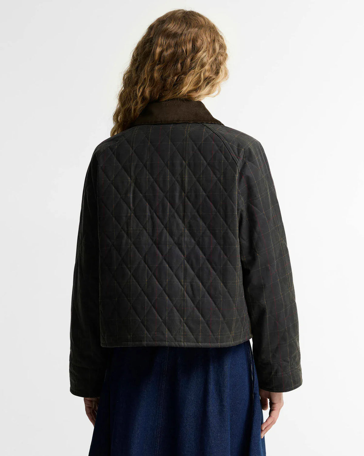 Barbour Jackets Tartan Reimagined Icons Tartan Quilted Spey Waxed Jacket