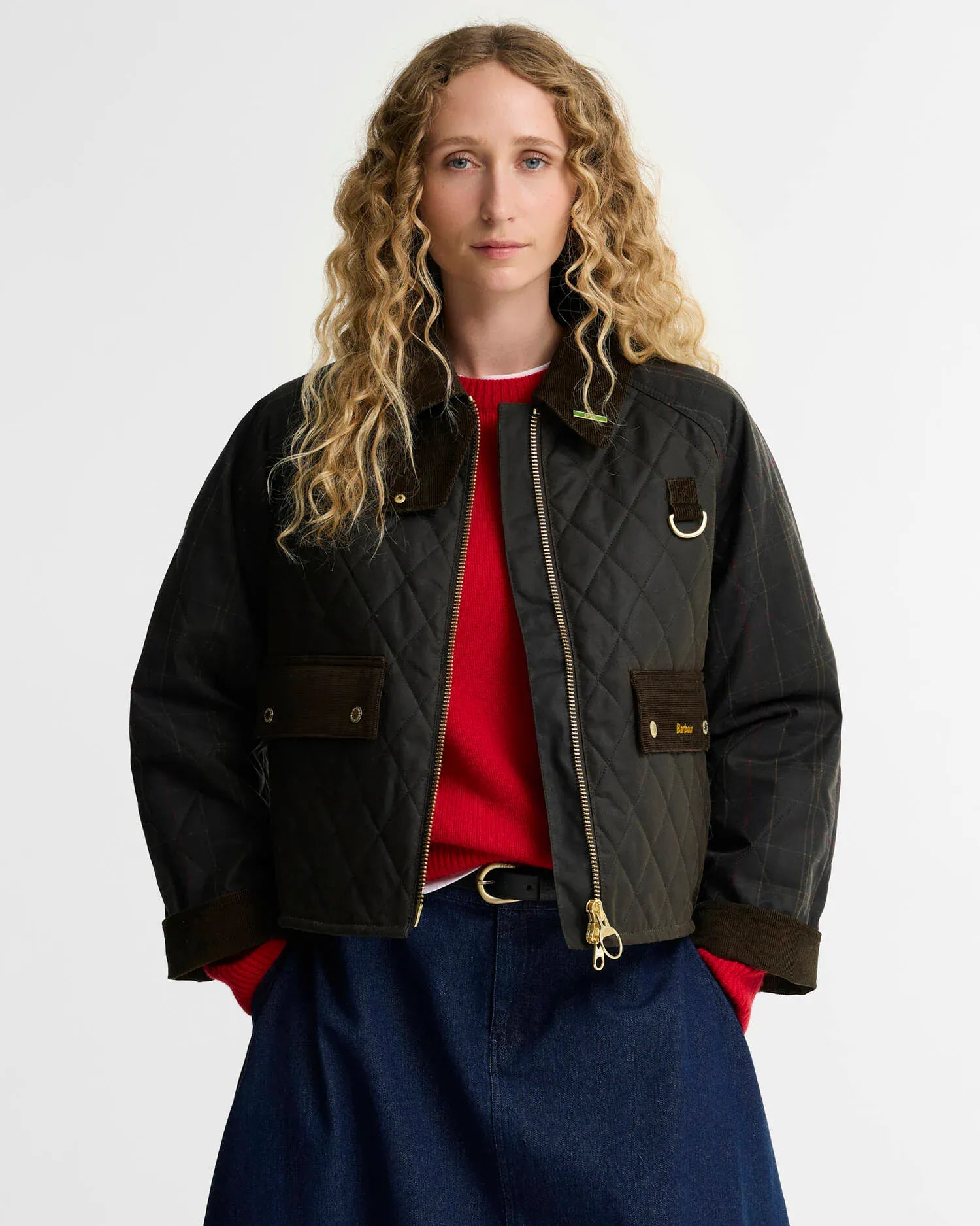 Barbour Jackets Tartan Reimagined Icons Tartan Quilted Spey Waxed Jacket
