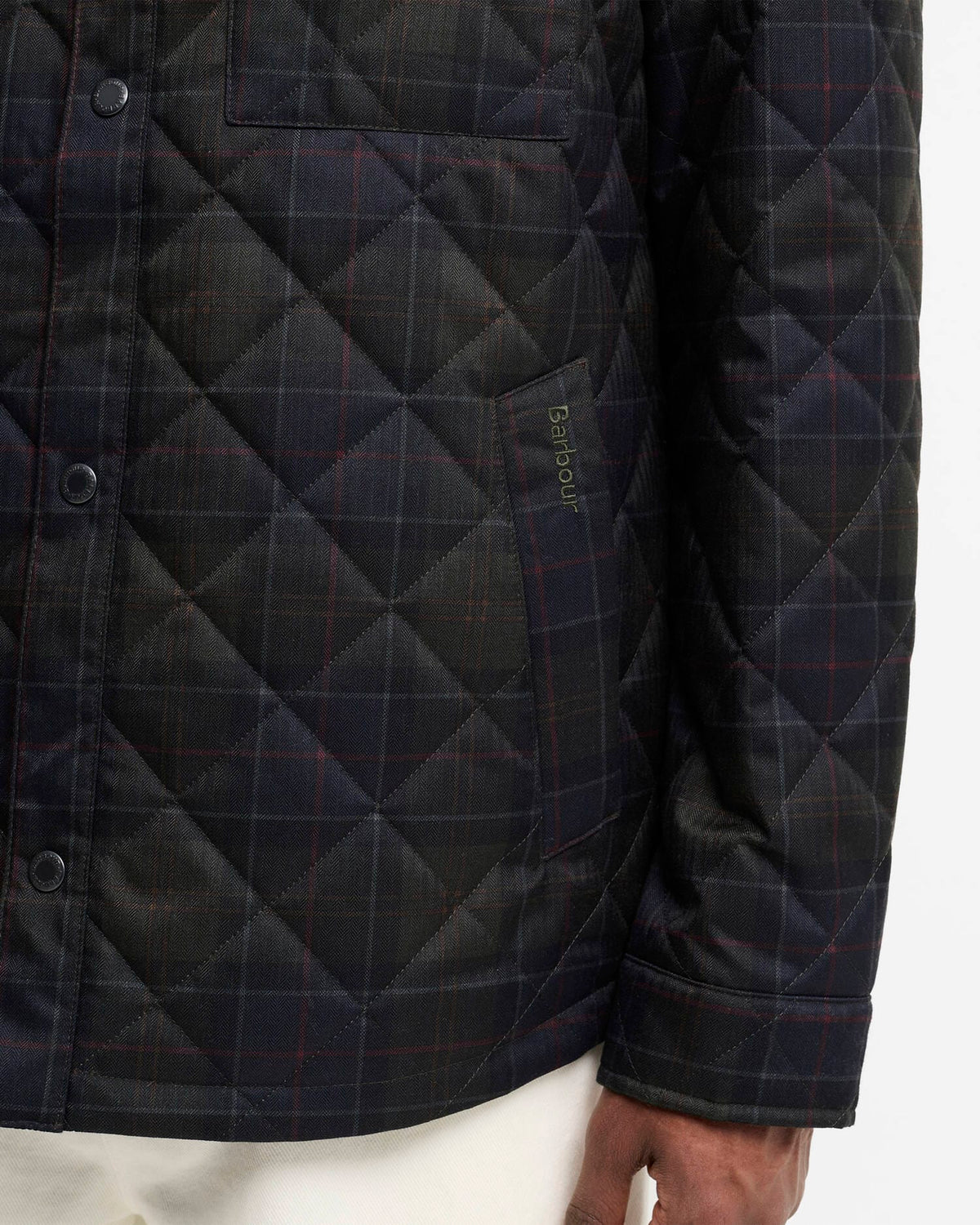 Barbour Jackets Tartan Shirt Quilted Jacket
