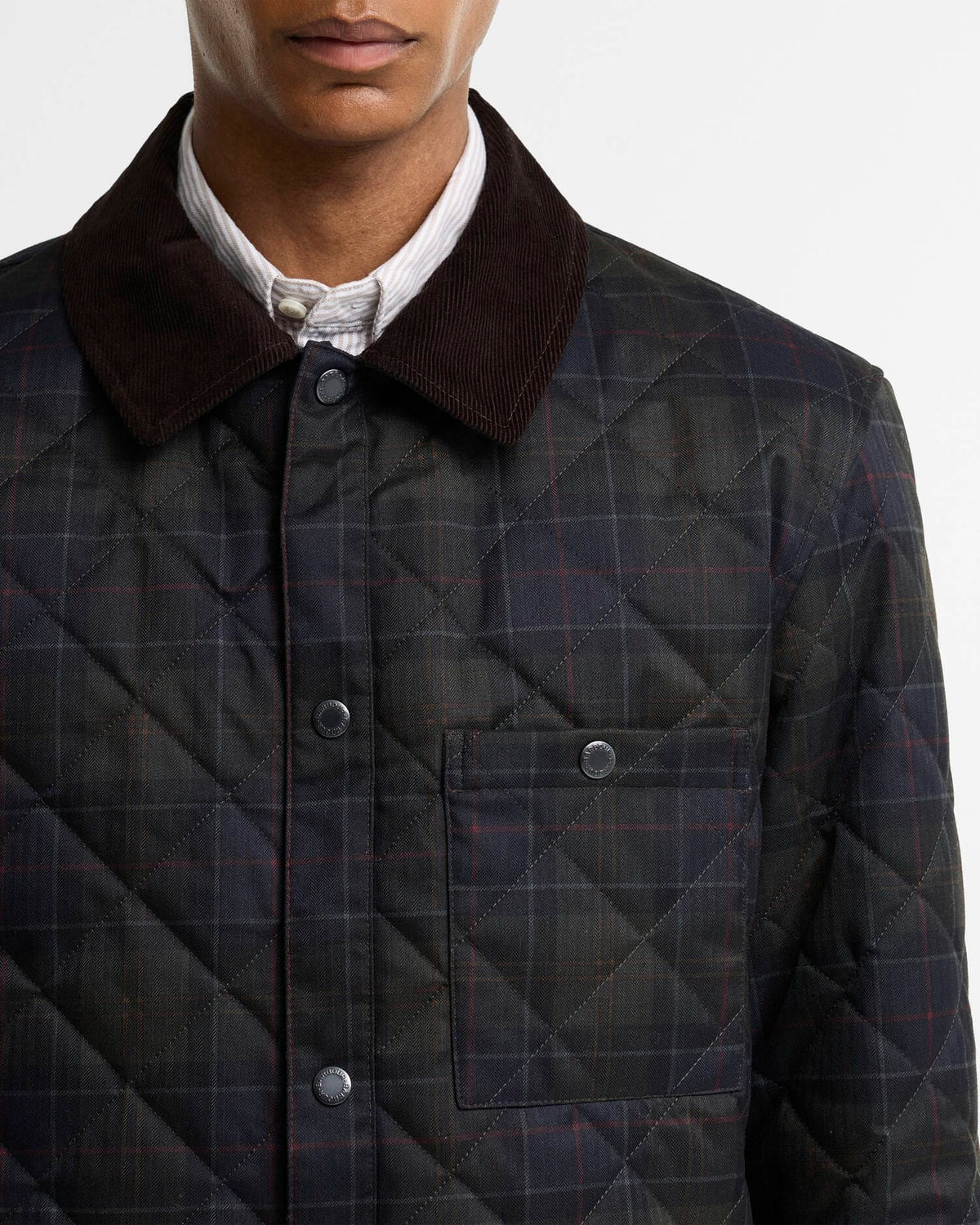 Barbour Jackets Tartan Shirt Quilted Jacket