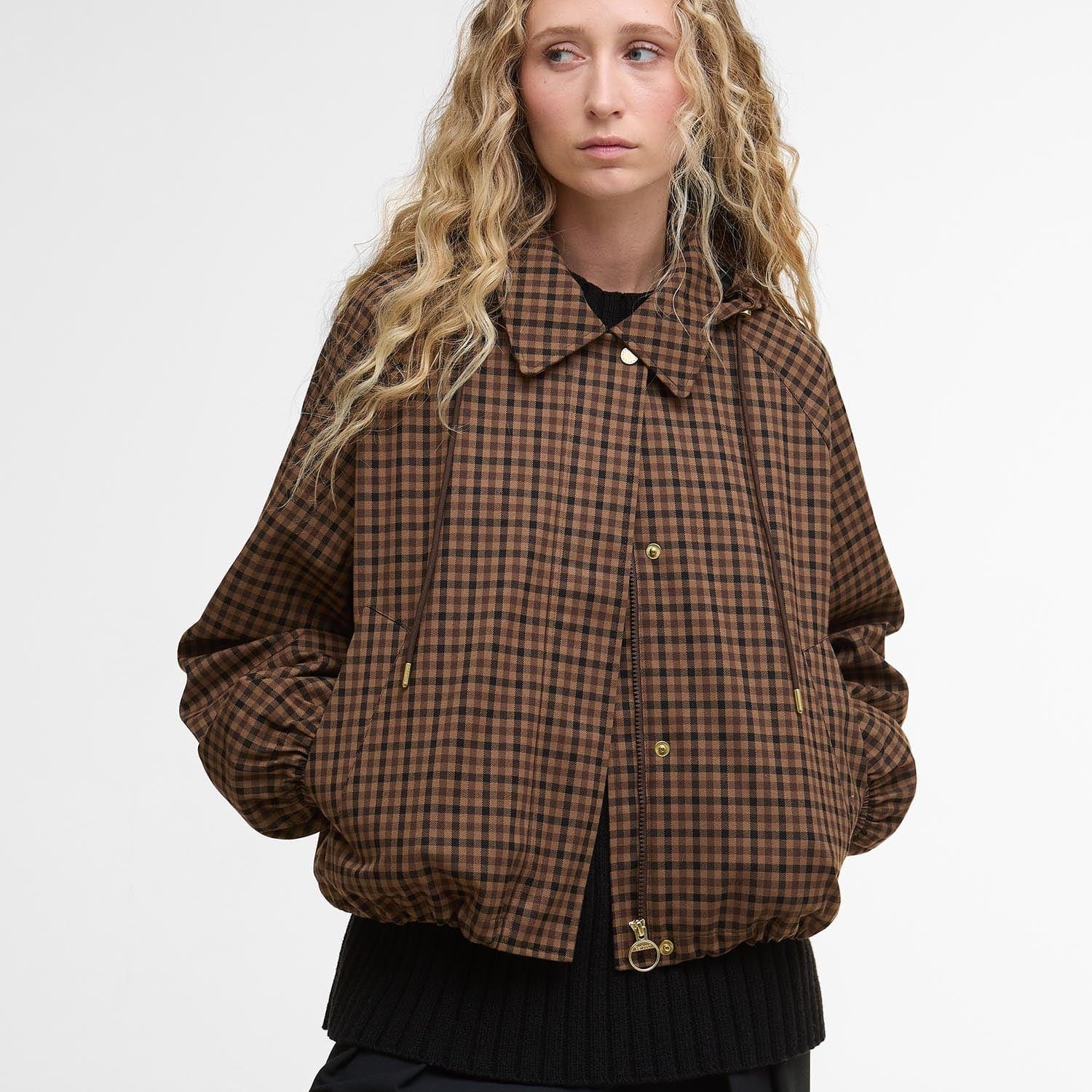 Barbour Jackets VICUNA GINGHAM CHECK / 4 Audrey Showerproof Jacket