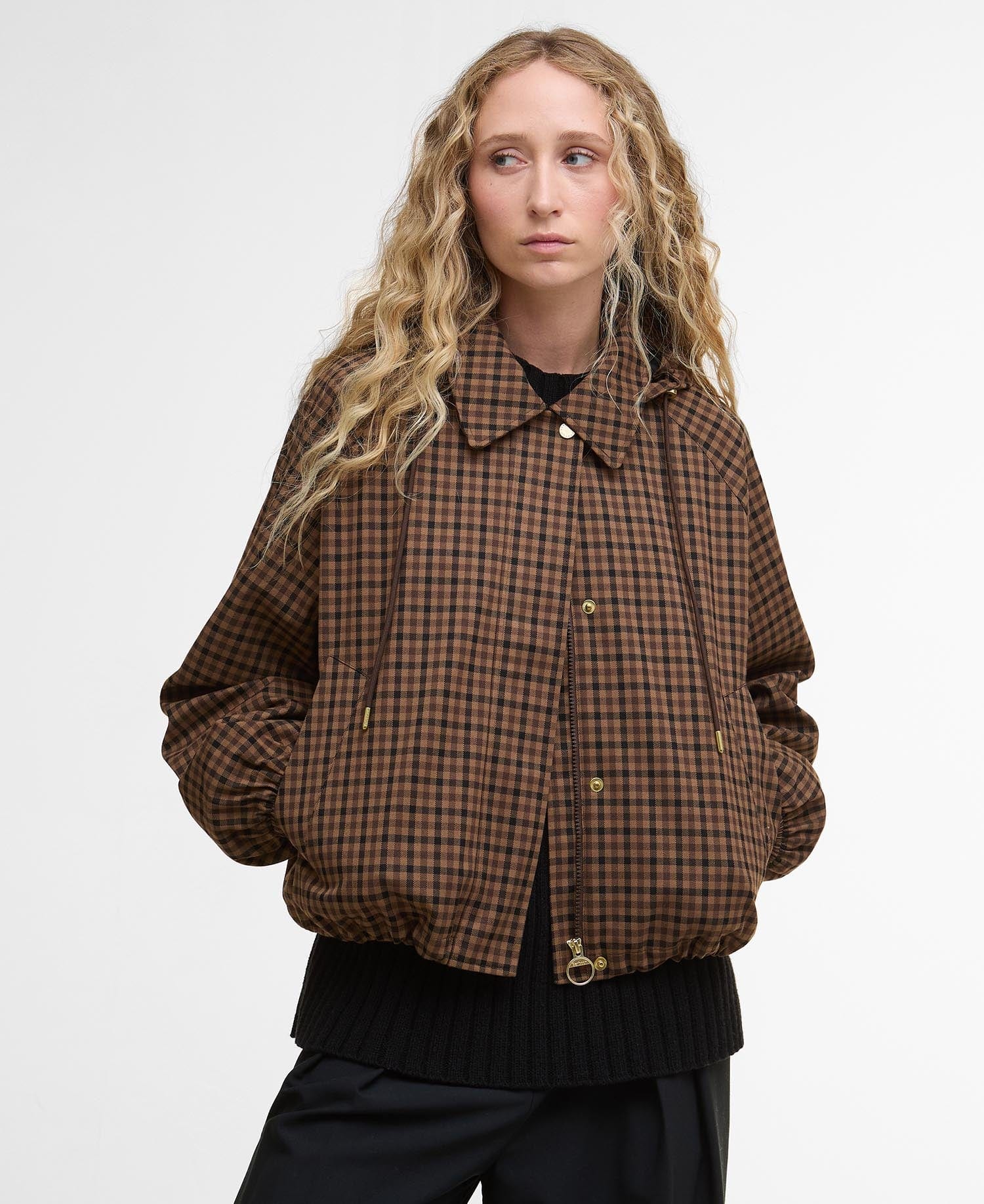 Barbour Jackets VICUNA GINGHAM CHECK / 4 Audrey Showerproof Jacket