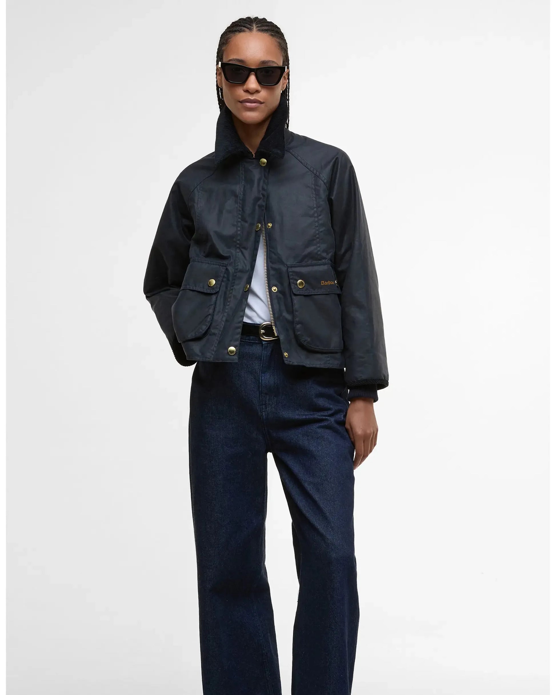 Barbour Jackets Women's Cropped Beadnell Wax Jacket