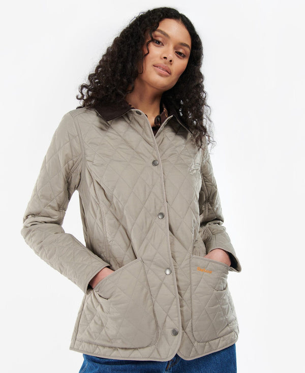 Barbour Outerwear Annandale Quilted Jacket- Doeskin
