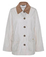 Barbour Outerwear Averie Showerproof Jacket - Oatmeal/ Ancient Tartan