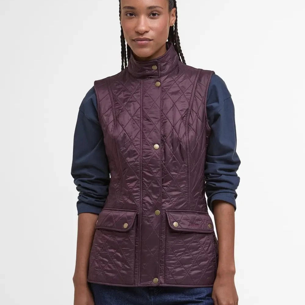 Barbour Outerwear Black Cherry / 4 Wray Gilet