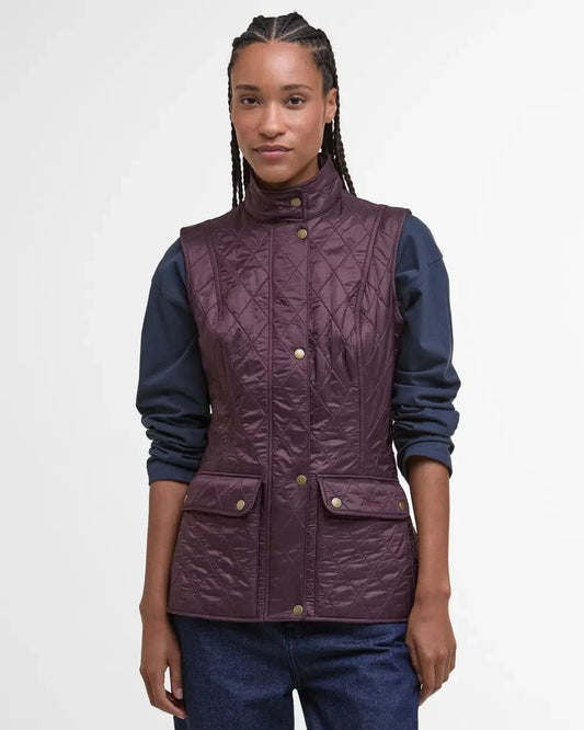 Barbour Outerwear Black Cherry / 4 Wray Gilet