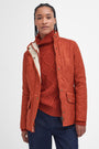 Barbour Outerwear Cavalry Polarquit Jacket- Orange