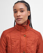 Barbour Outerwear Cavalry Polarquit Jacket- Orange