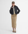 Barbour Outerwear Cropped Beadnell Waxed Jacket- Sage