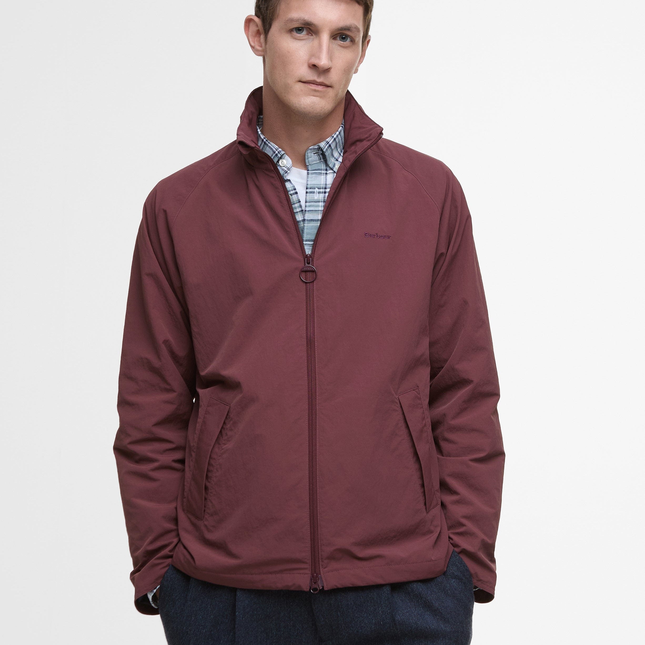 Barbour Outerwear Keld Showerproof Jacket - Burnt Heather