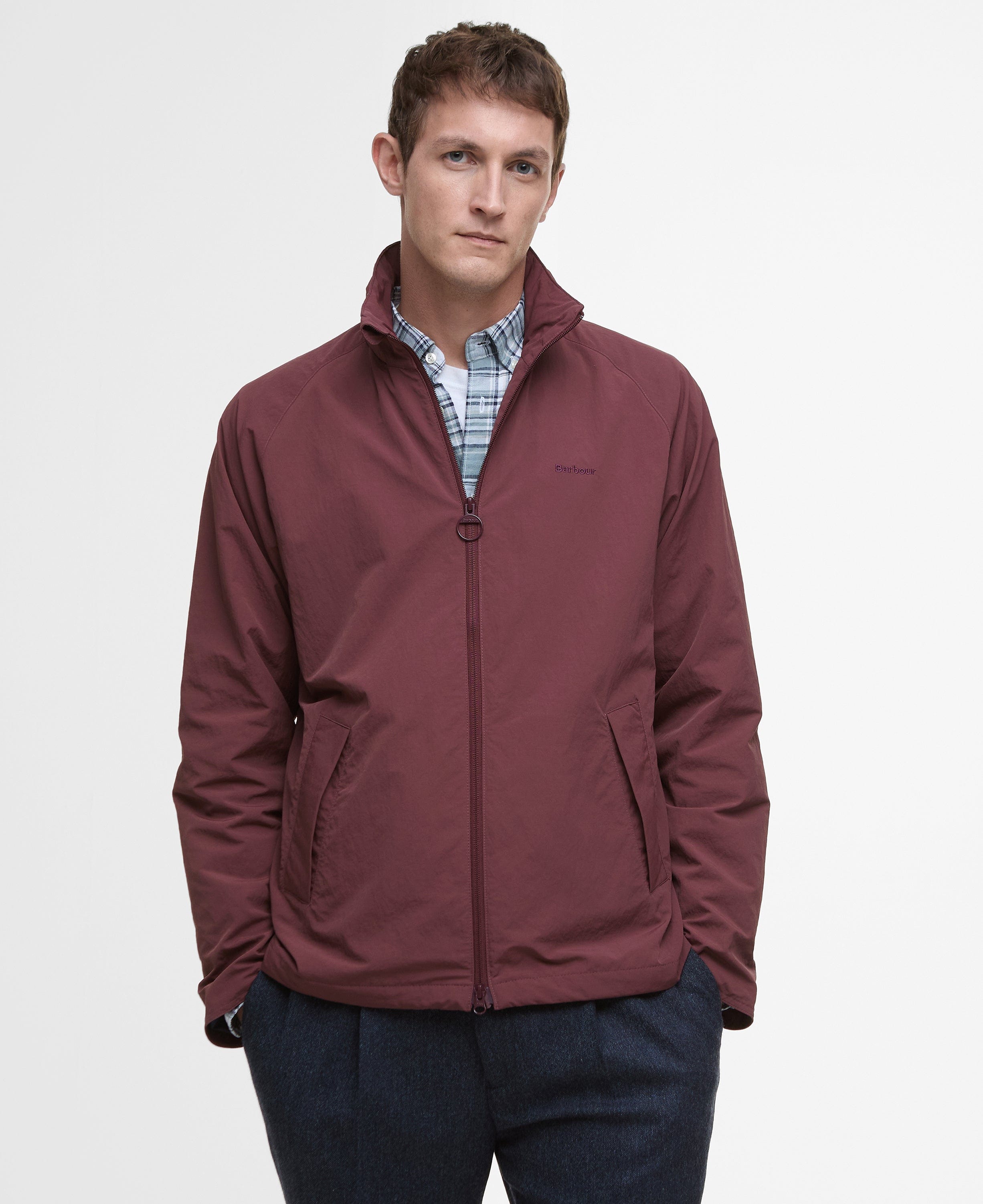 Barbour Outerwear Keld Showerproof Jacket - Burnt Heather