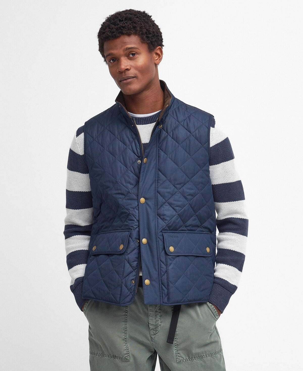 Lowerdale Gilet Dark Blue