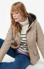 Barbour Outerwear Millfire Quilted Jacket- Taupe