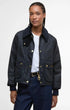 Barbour Outerwear Navy/Classic / 2 Cropped Beadnell Waxed Jacket