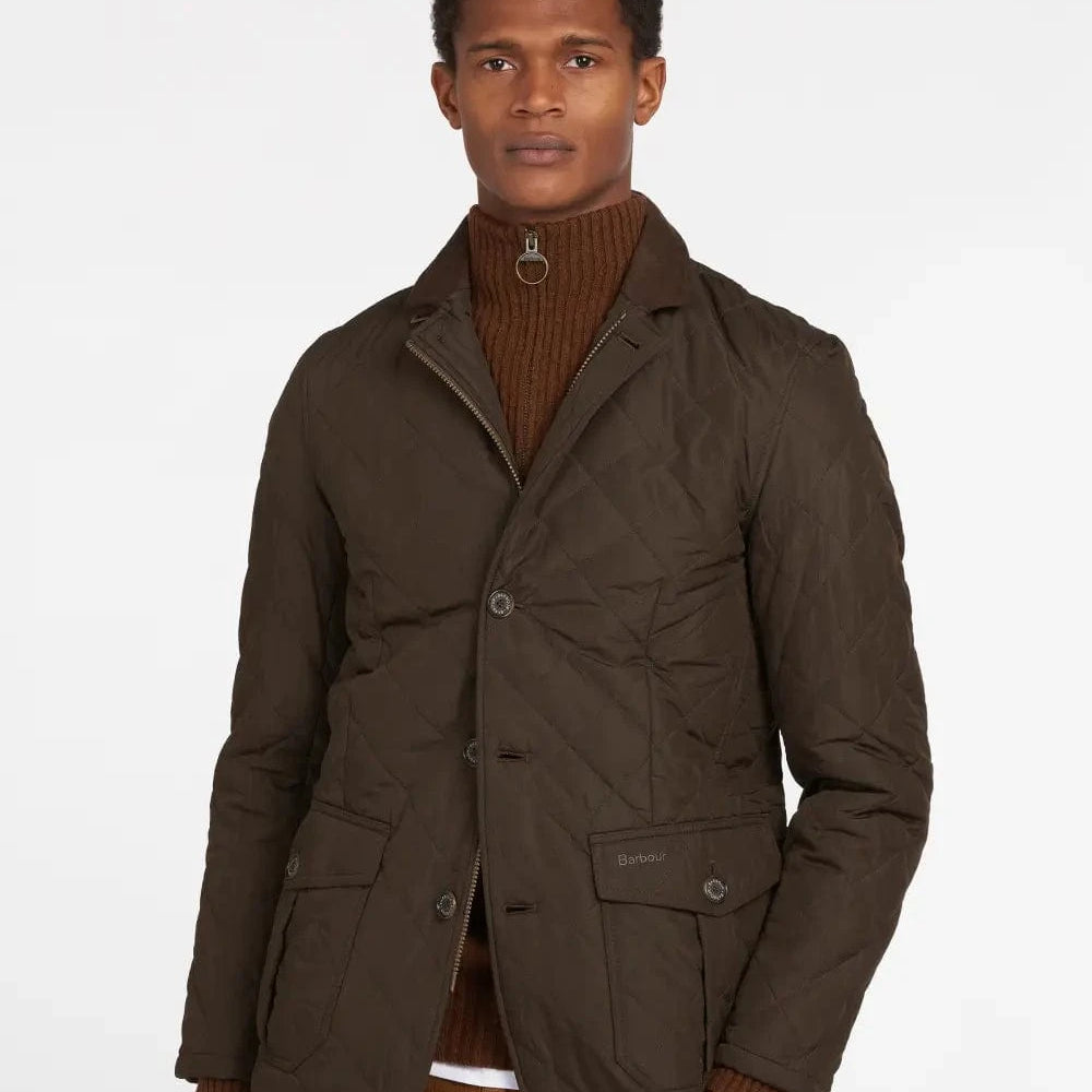Barbour Outerwear Olive / S Lutz Quilted Jacket