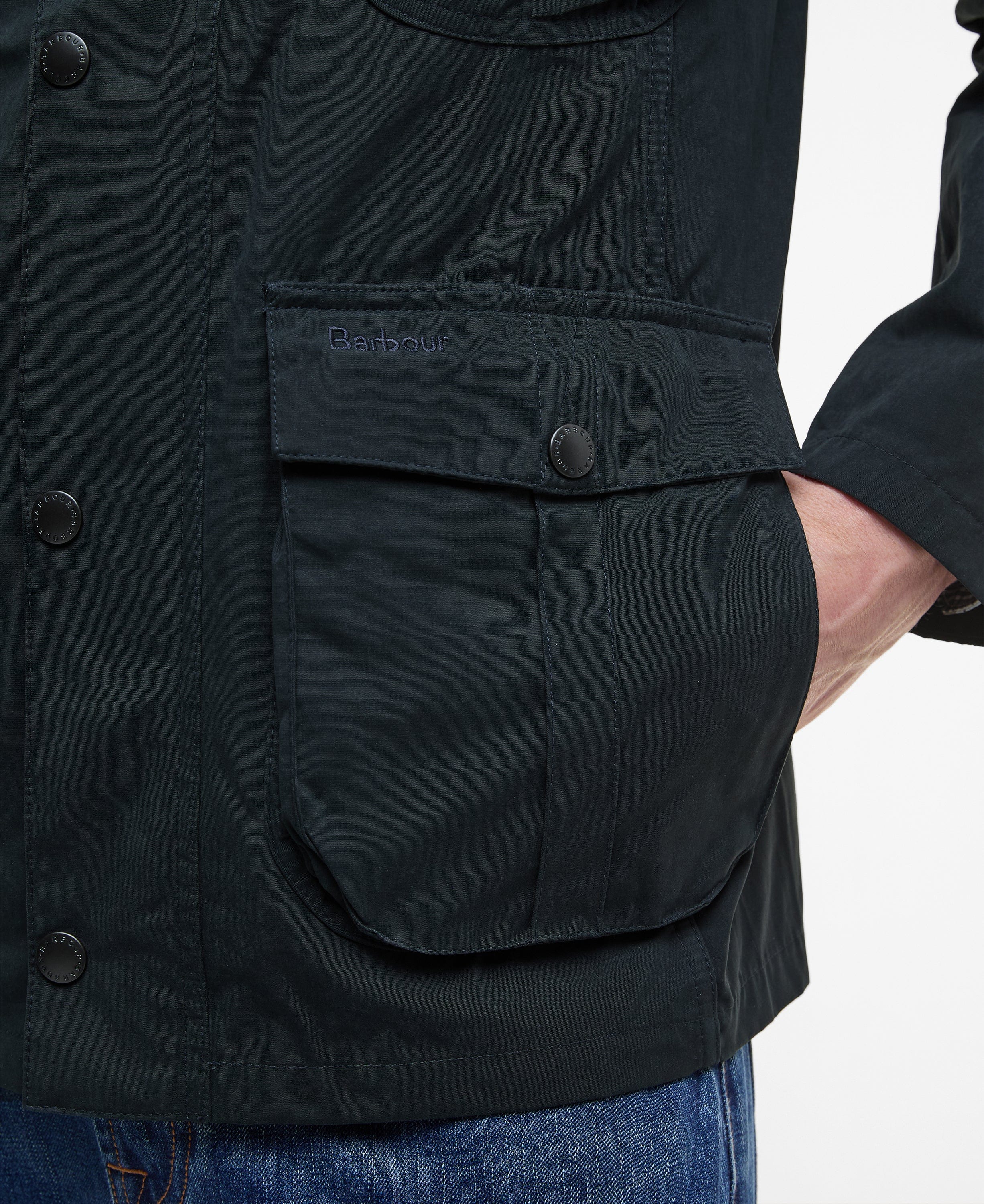 Barbour Sanderling Casual Jacket Navy – Dumas and Sons