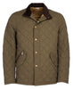 Barbour Outerwear Shoveler Quilted Jacket- Army Green