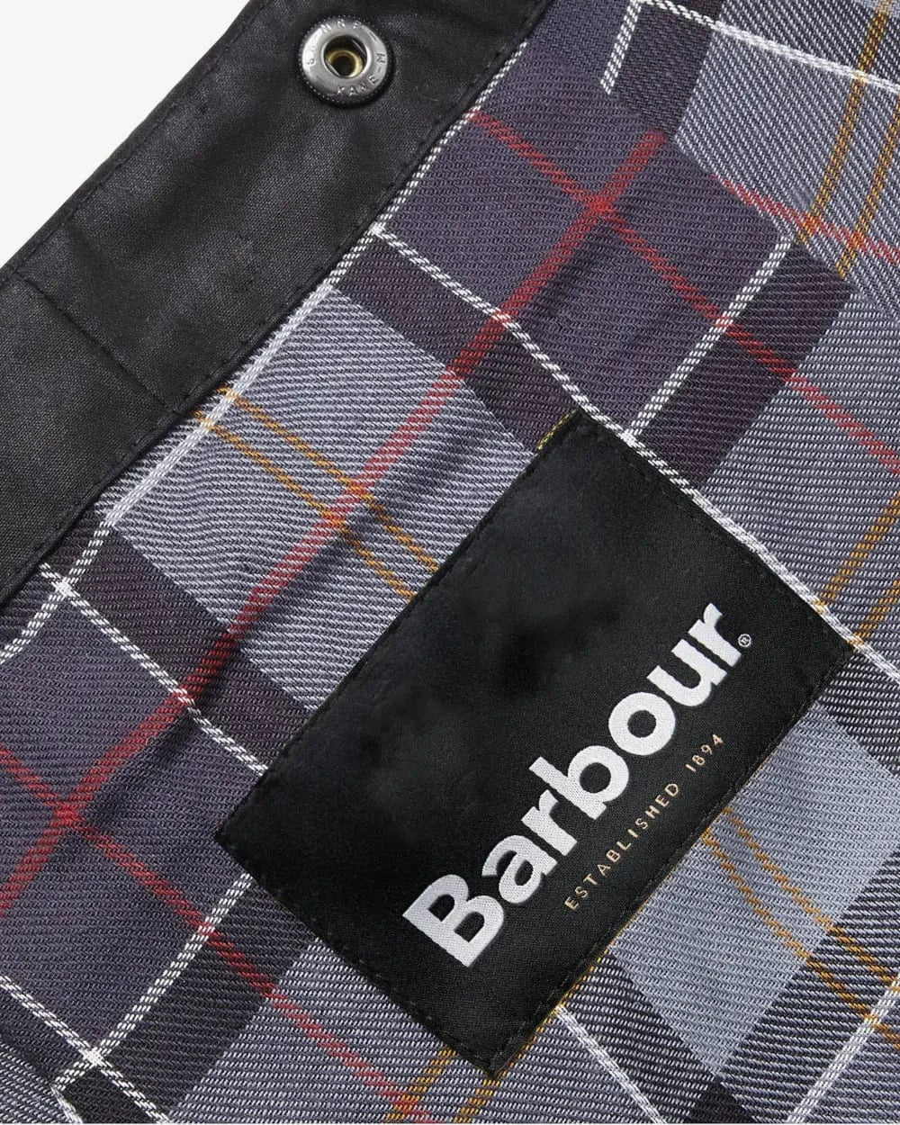 Barbour Outerwear Waxed Cotton Hood - Black