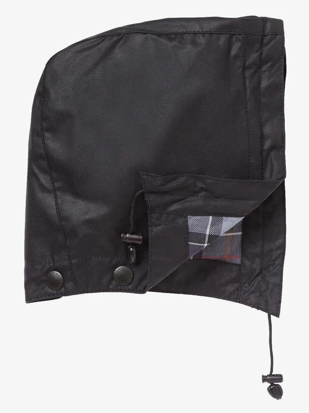 Barbour Outerwear Waxed Cotton Hood - Black