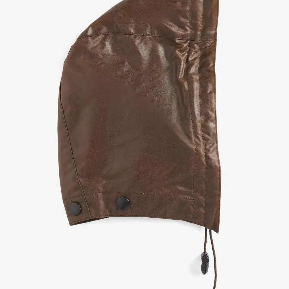 Barbour Outerwear Waxed Cotton Hood - Rustic