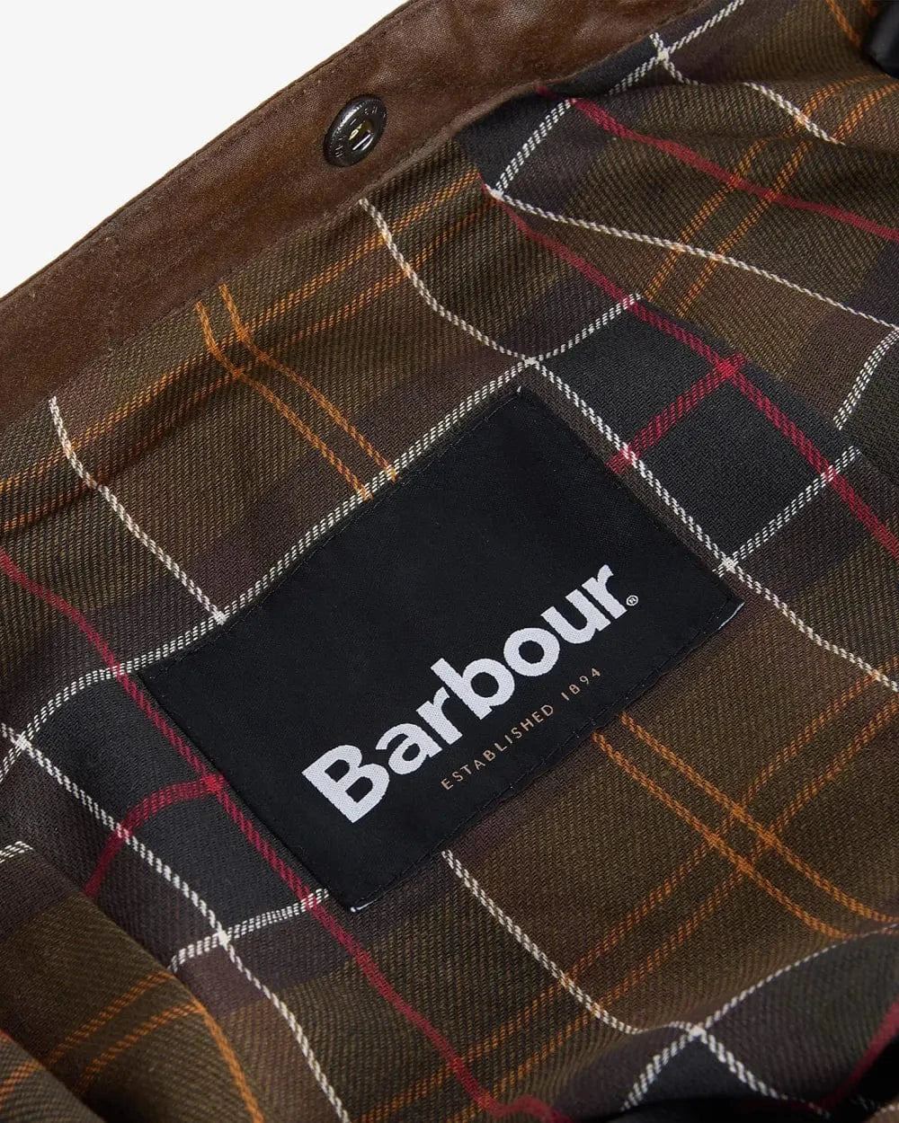 Barbour Outerwear Waxed Cotton Hood - Rustic