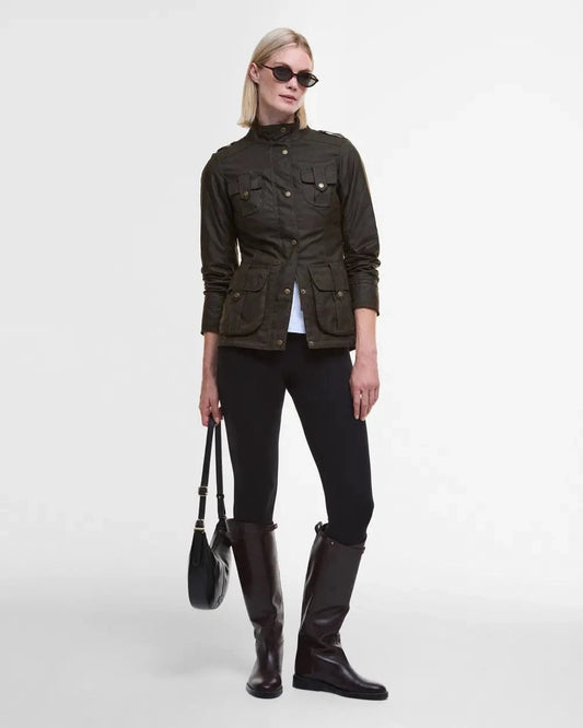 Barbour Outerwear Winter Defence Waxed Jacket