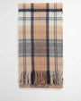 Barbour Scarves Serena Tartan Scarf in Hessian