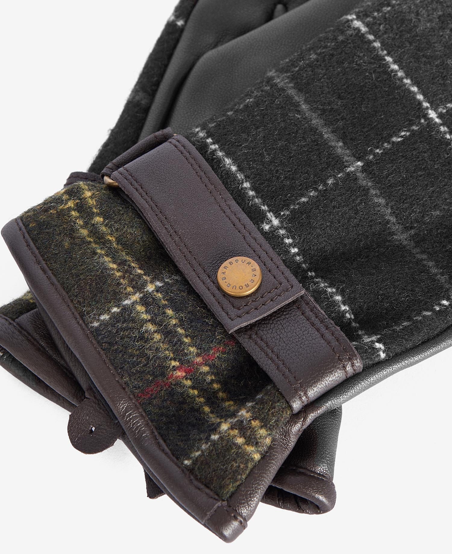 Barbour Small Leather Goods Aubrey Tartan Gloves