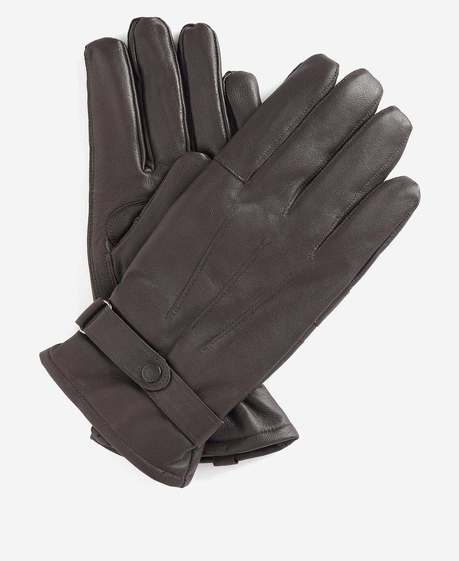 Barbour Small Leather Goods BLACK / M Burnished Leather Thinsulate Gloves