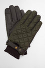Barbour Small Leather Goods DARK OLIVE / S Singsby Quilted Waterproof Gloves