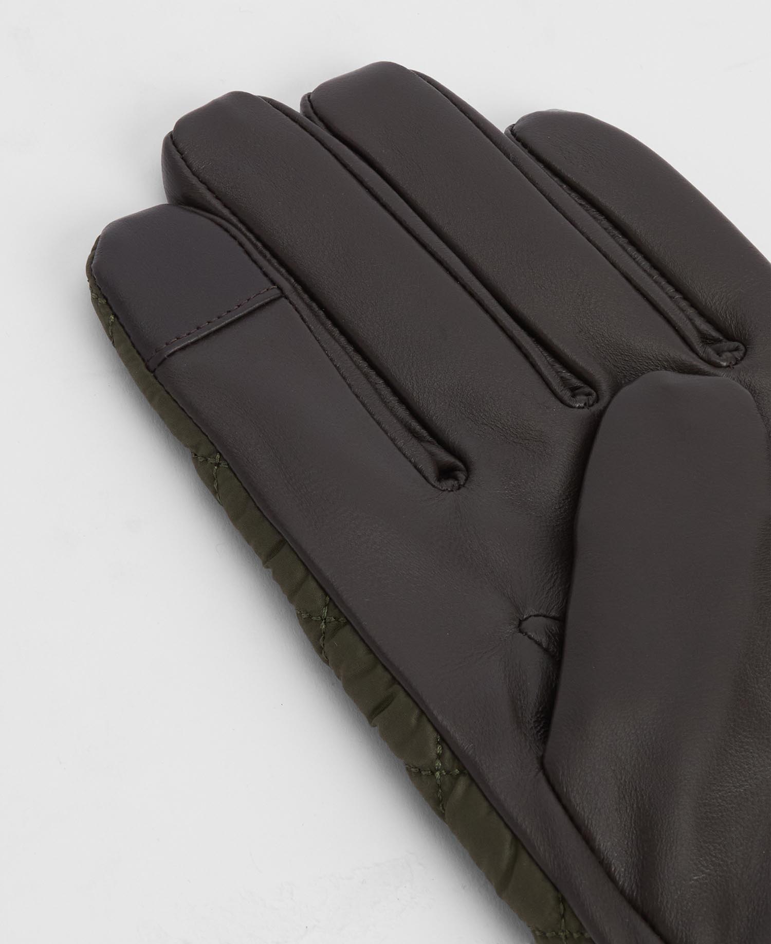 Barbour Small Leather Goods Singsby Quilted Waterproof Gloves