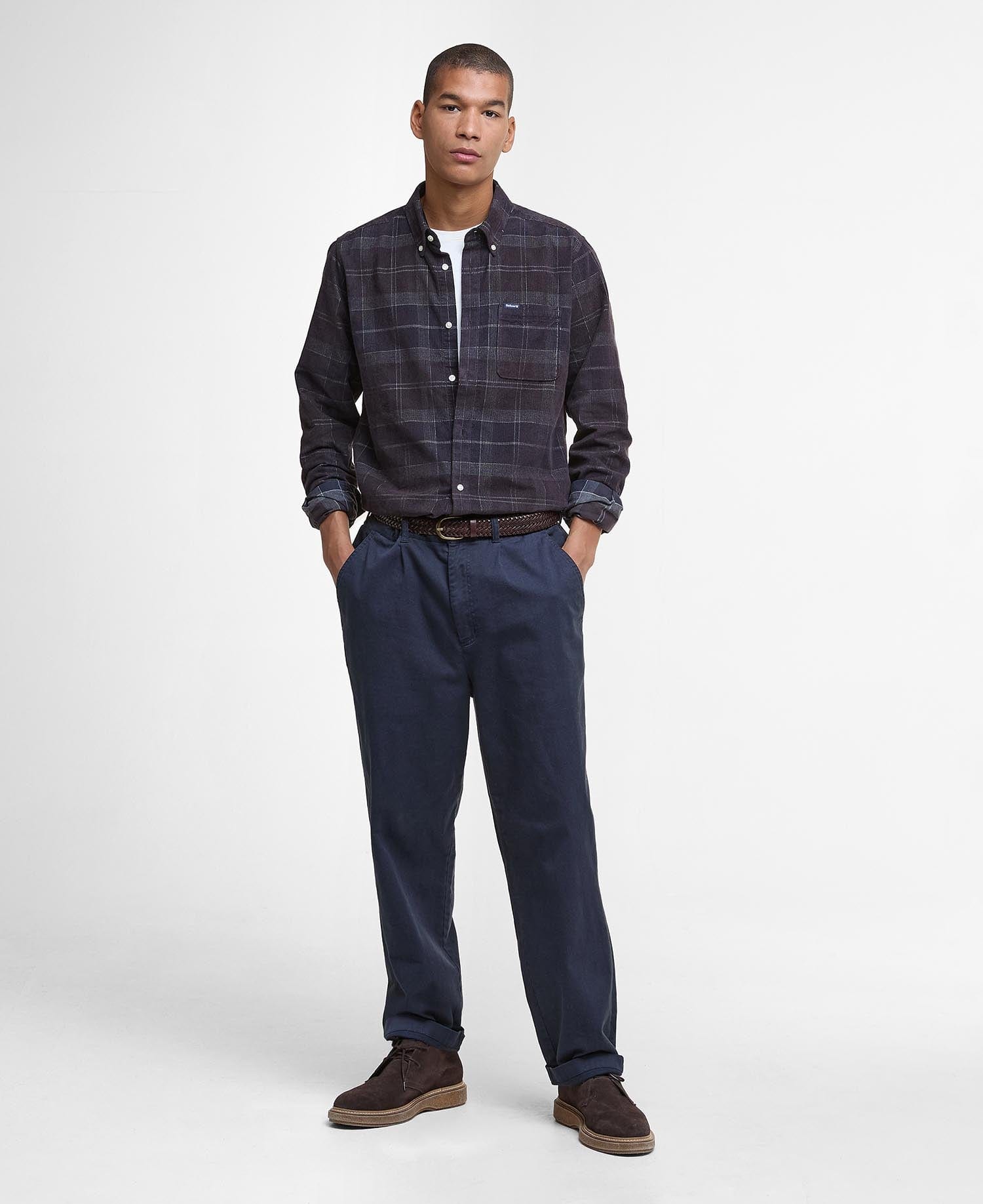 Barbour Sport Shirts Blair Tailored Long-Sleeved Shirt