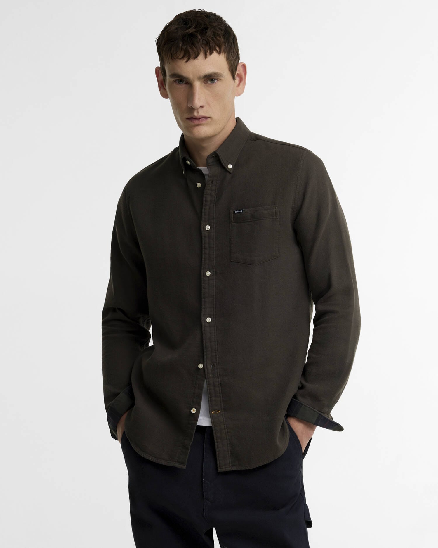 Barbour Sport Shirts Buckley Tailored Long-Sleeved Shirt